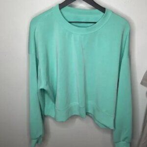Lululemon Perfectly Oversized Cropped Crew Softstream
